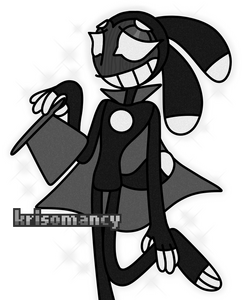 Cartoon style digital art example furry Cartoon style digital art example furry