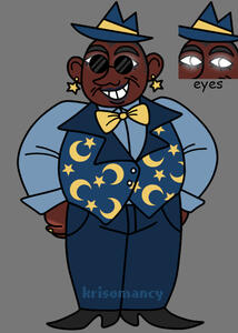 Cartoon style digital art example human 2 Cartoon style digital art example human 2
